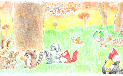 音乐戏剧绘本,湖畔上的宴会 音乐戏剧绘本,湖畔上的宴会